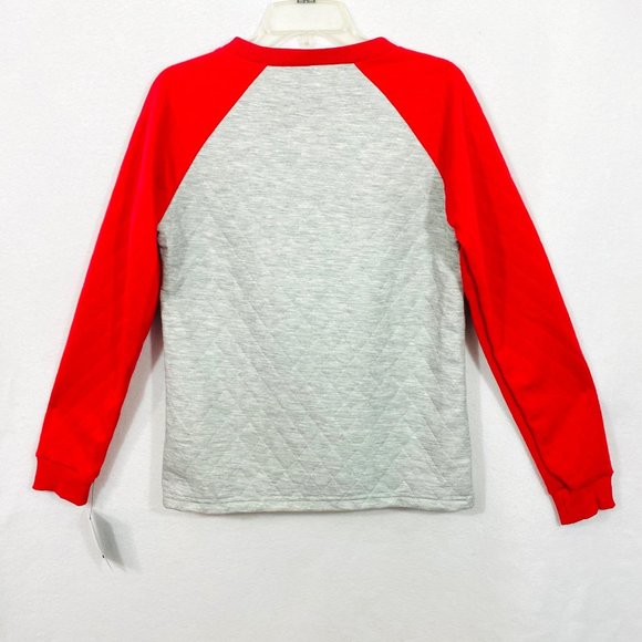 Calgary Flames G-III 4Her Quilted Top w/Sequins - M - NWT - Picture 3 of 7